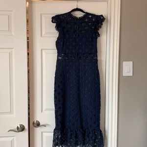 Blue Lace Dress